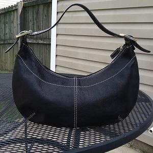 Rafe New York black leather purse